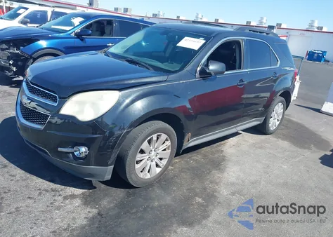 2010 Chevrolet Equinox Lt из США, поврежденный, VIN 2CNALPEWXA6370104